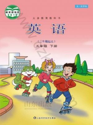 鲁科版五年级英语下册