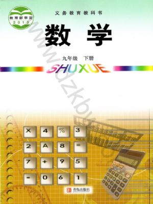 青岛版九年级数学下册